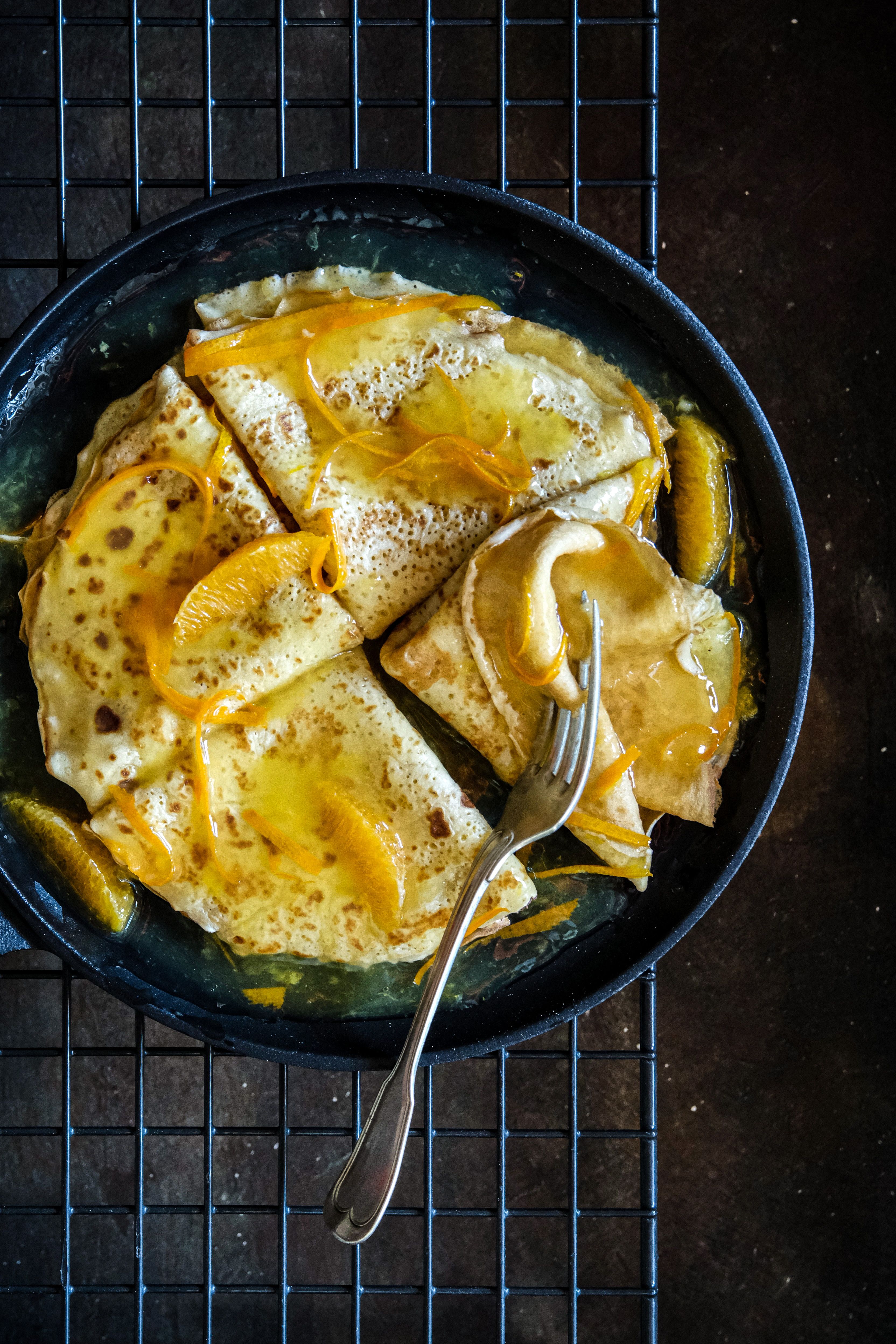 French Lemon Vanilla Crepes