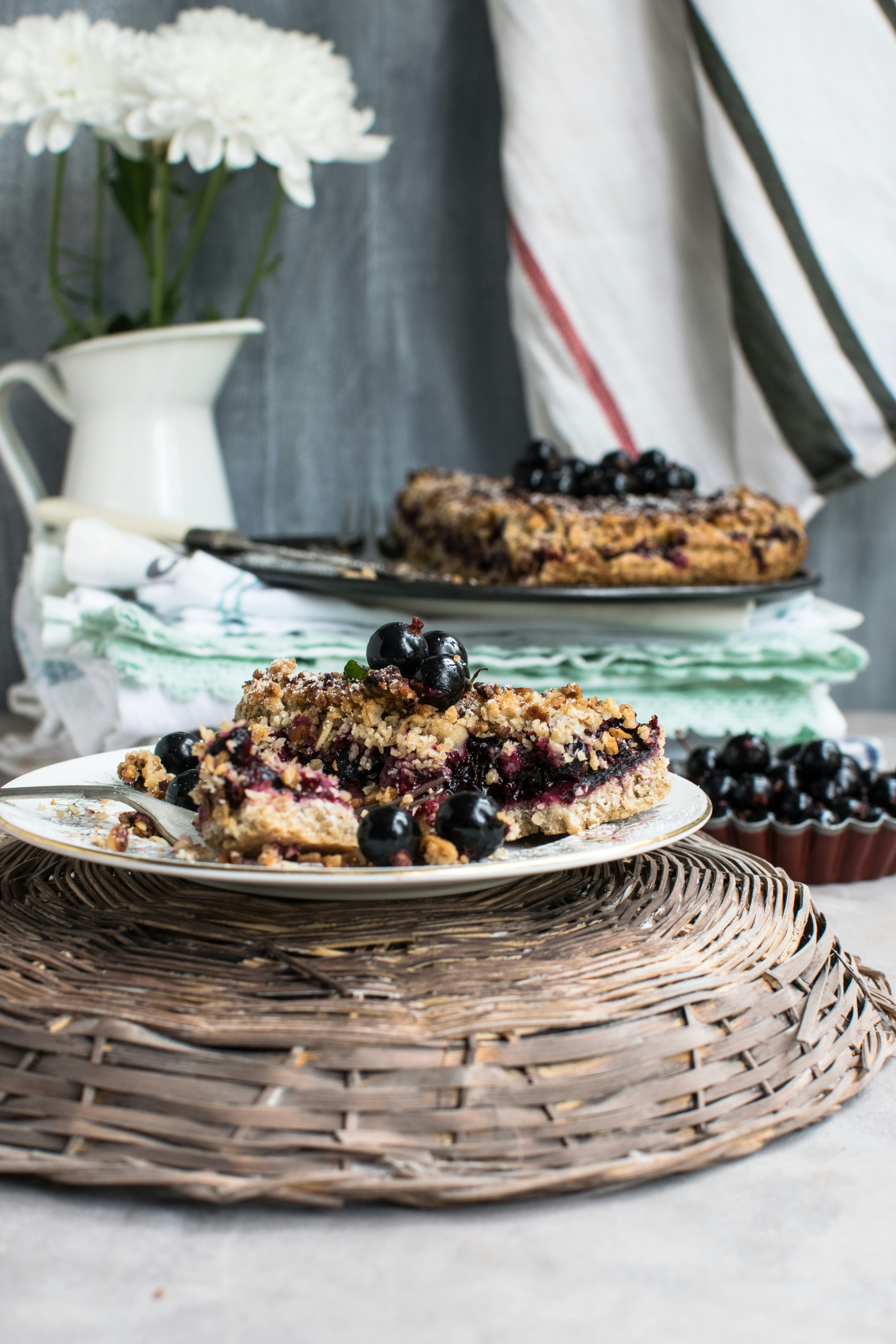American Blueberry Banana Oat Breakfast Bake