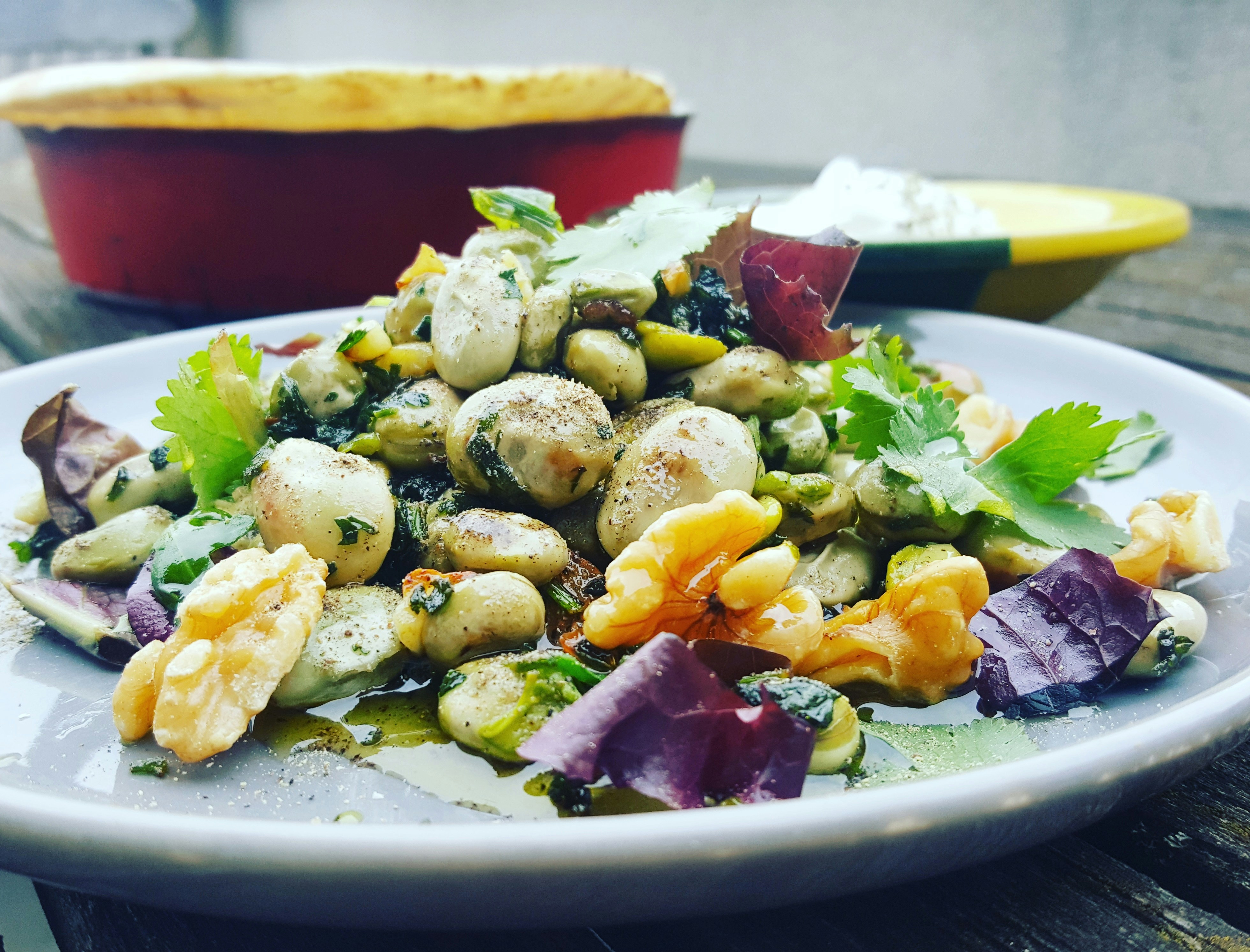 Mediterranean White Bean Cucumber Salad