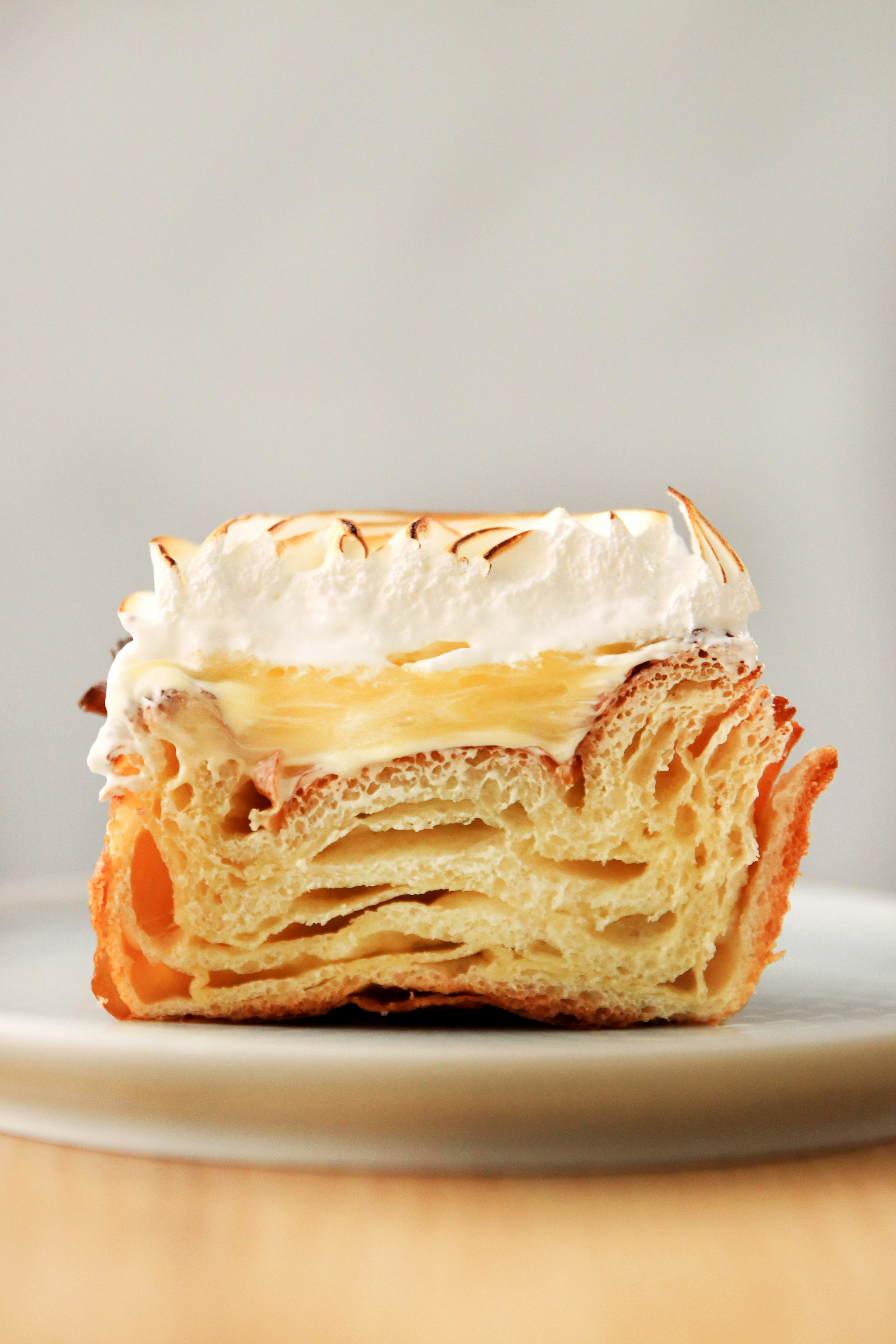 French Vanilla Phyllo Custard Bake