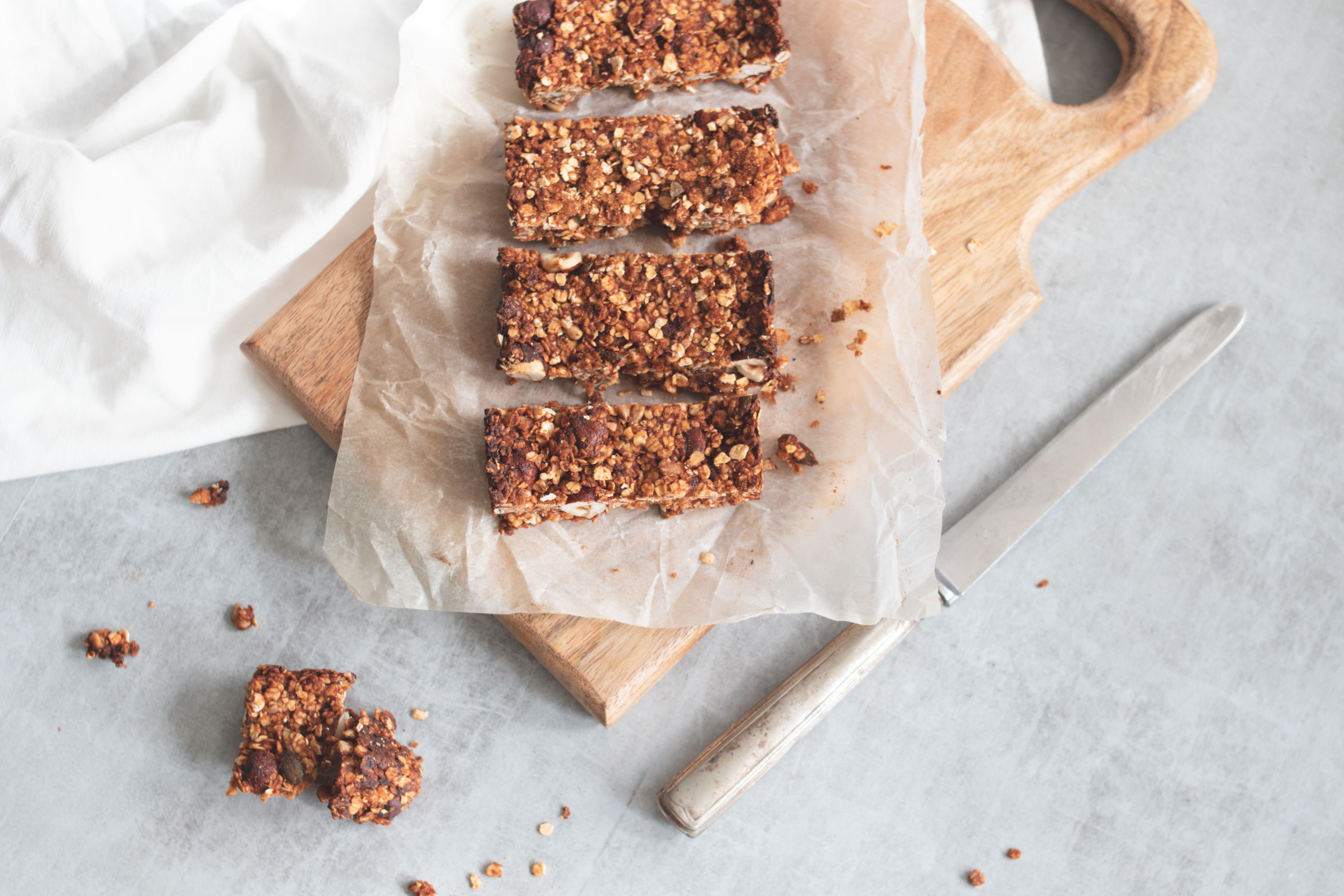 American Chocolate Banana Oat Bars