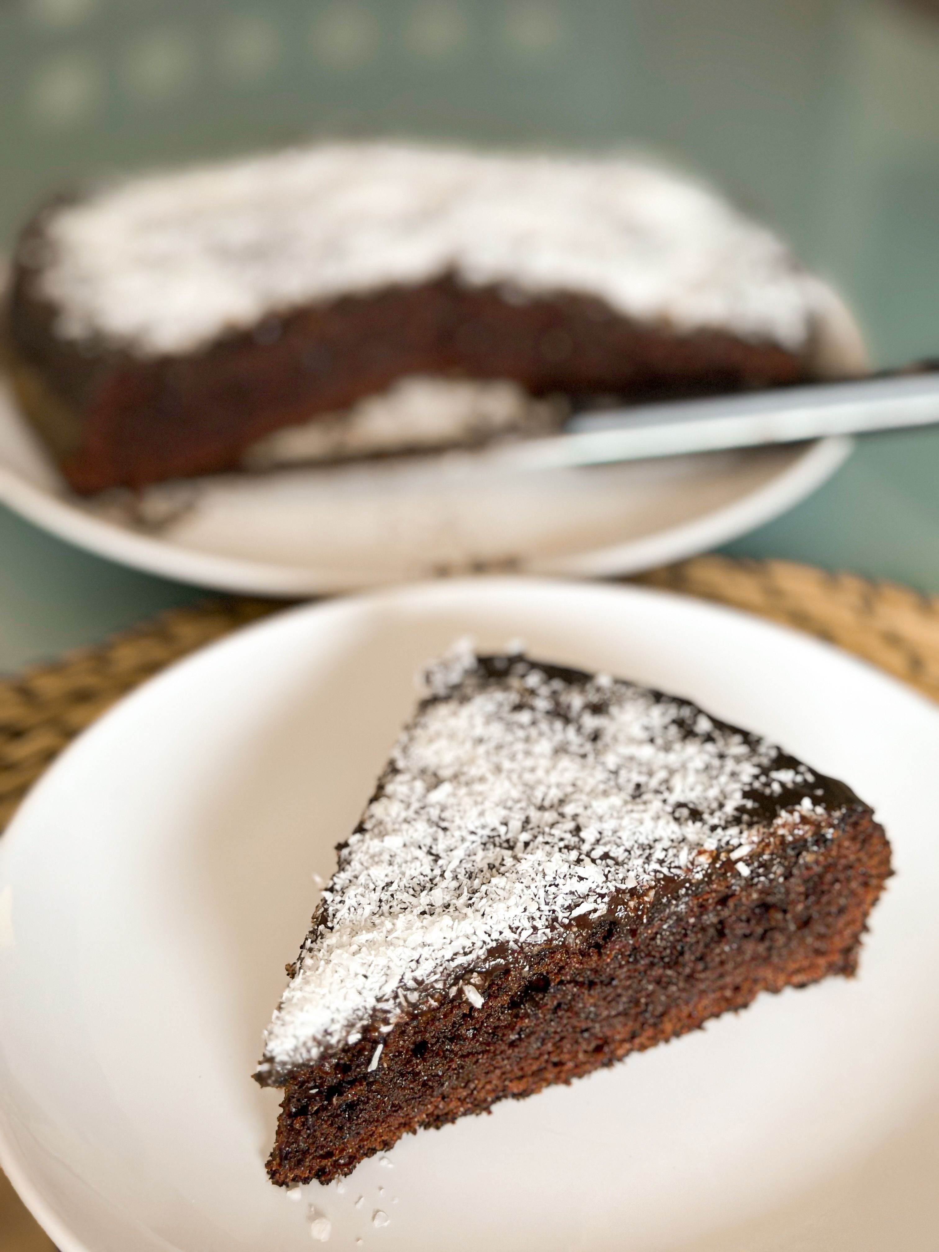 American Dark Chocolate Yogurt Cake